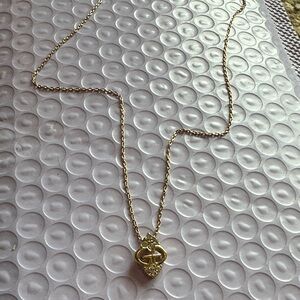 Givenchy Gold Chain Necklace with Pendant